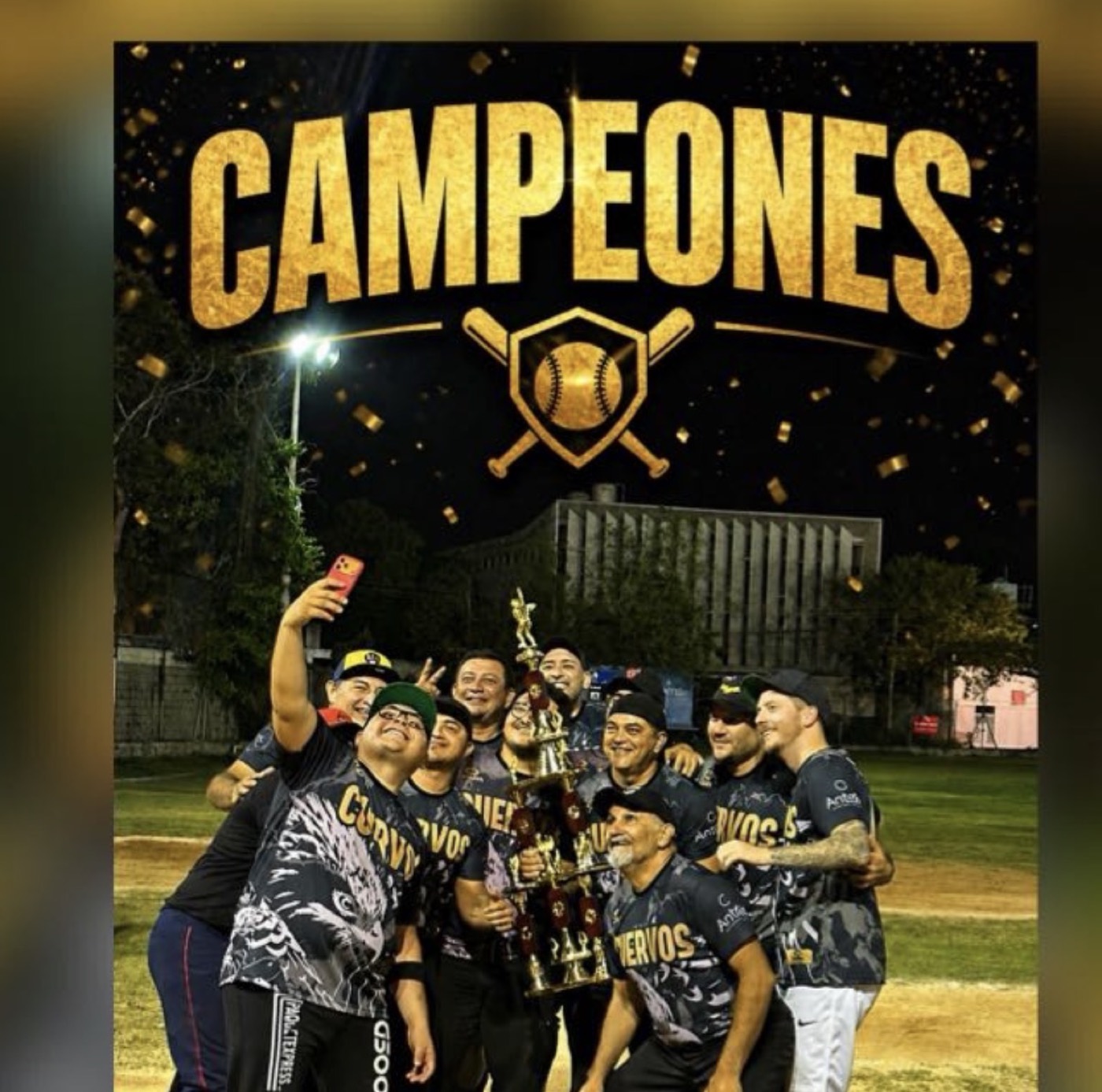 Poster conmemorativo de campeones